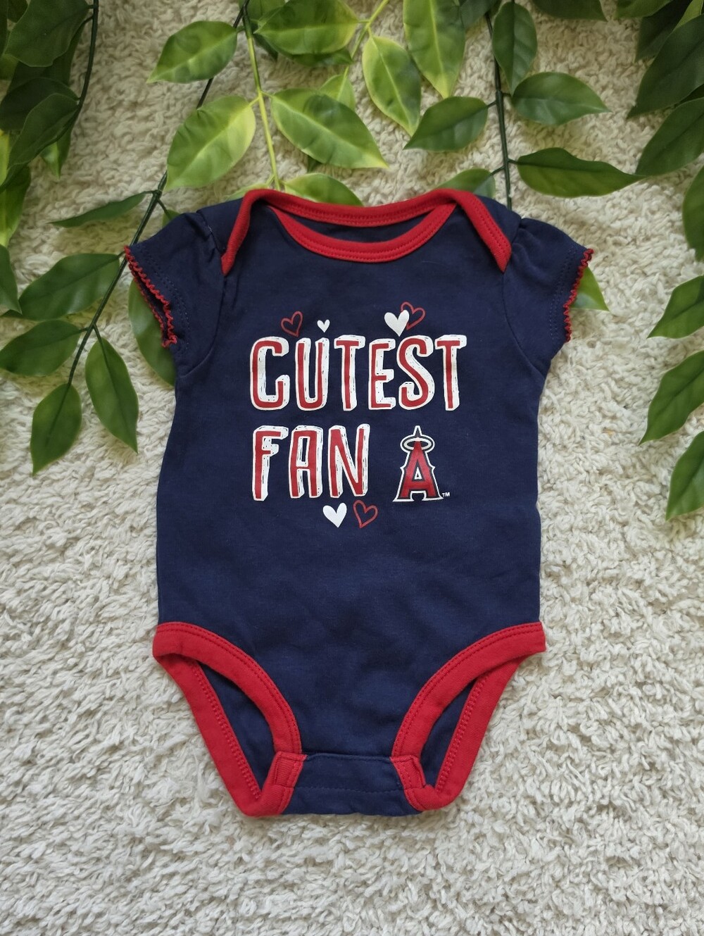 Baby Girl Angels Onesie (3-6 Months)